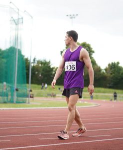 Russel Taib at Be Fit Today Track Academy Open Meet.